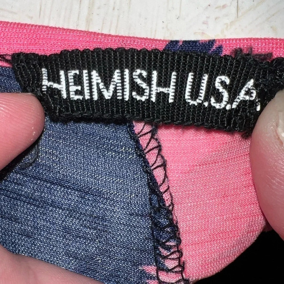 2XL tank dress navy blue and hot pink - Picture 3 of 5